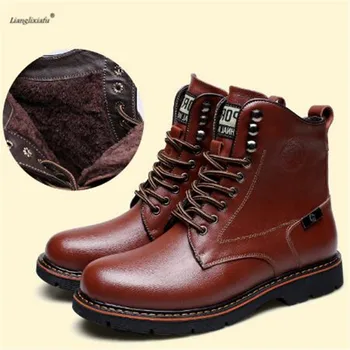 

2017 winter high quality Casual Fashion warm snow men boot Mountaineering Hunting men shoes Outdoor Jungle Trekking Zapatos