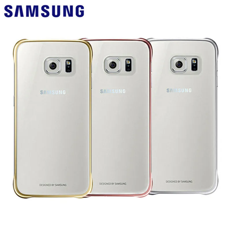 

Original Samsung Case Clear Cover PC Protective Hard Case Back Cover Galaxy S6 G920 S6 Edge G925 S6 Edge Plus G928 No Package