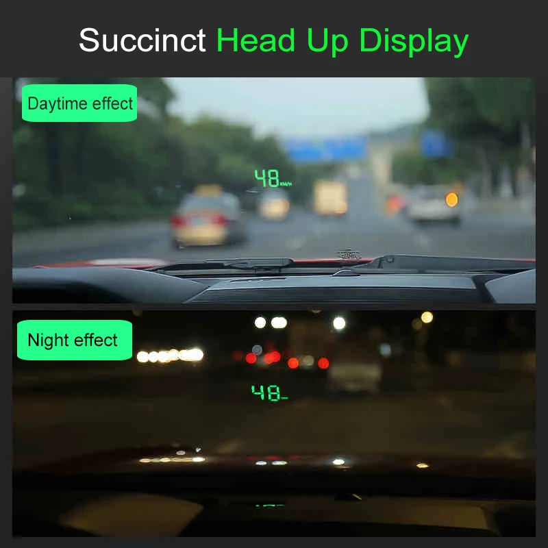 QHCP автомобильный HUD Безопасный диск дисплей Refkecting лобовое стекло дисплей экран проектор наклейка подходит для Ford Mustang