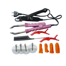 Быстрая! 220V Loof брендовый утюжок для наращивания волос, аксессуары для волос и инструменты, розовый коннектор для наращивания волос