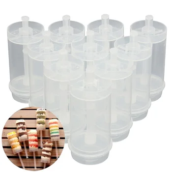 

LHBL 50x Cakes Dessert Push Up Pop Containers Shooter Pop for Party Use