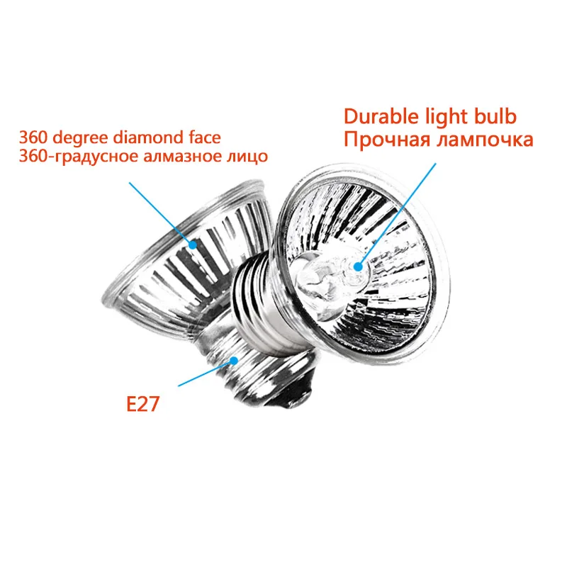 UV светильник лампы для черепах 25/50/75 Вт UVA, UVB лампы Светильник лампы для рептилий ящерица черепаха лампа теплоты легкого применения Температура контроллер инструмент