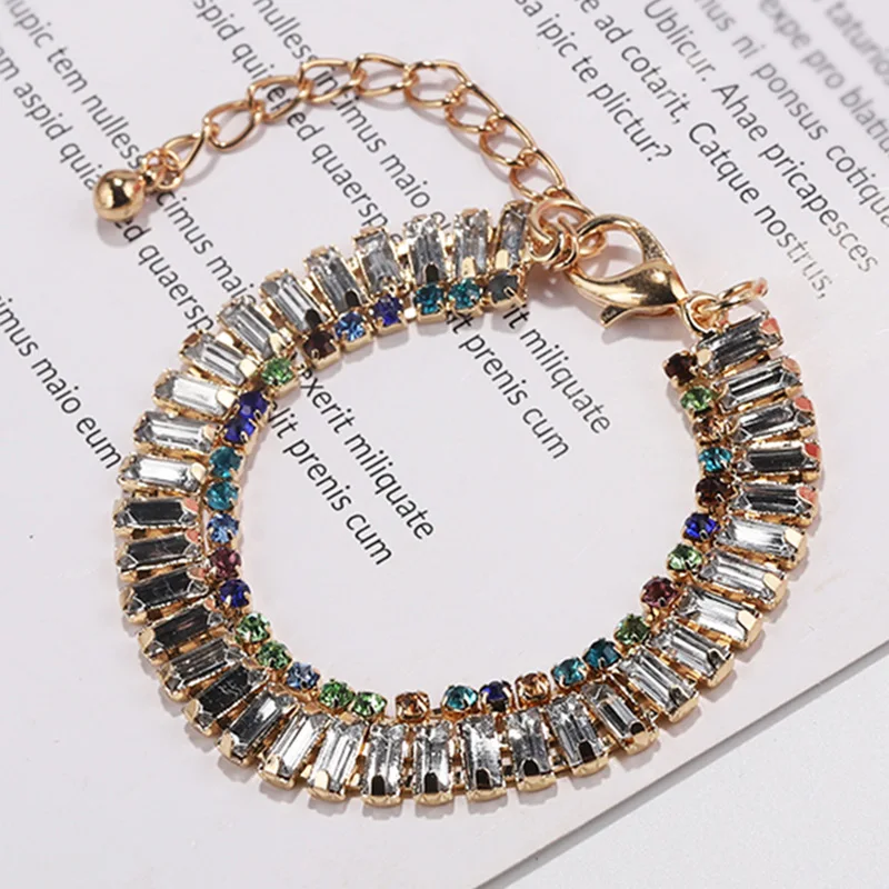 Новинка, богемное ожерелье для женщин и девушек, вечерние, подарок, Трендовое Белое Женское свадебное ожерелье с кристаллами, аксессуары - Окраска металла: Bracelet 2