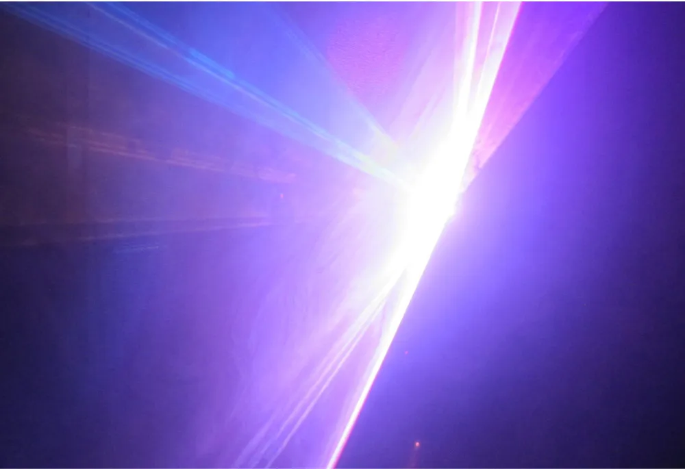 DJ Лазерный светильник RGB анимационный лазерный светильник 1350 МВт автоматический звук DMX ILDA