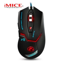 IMICE Wired game Gaming Mouse LED Optical 6 Buttons Computer Mouse USB 2400DPI Gamer Mice For PC computer Laptop Desktop mouse цена IMICE Wired game Gaming Mouse LED Optical 6 Buttons Computer Mouse USB 2400DPI Gamer Mice For PC computer Laptop Desktop mouse цены онлайн