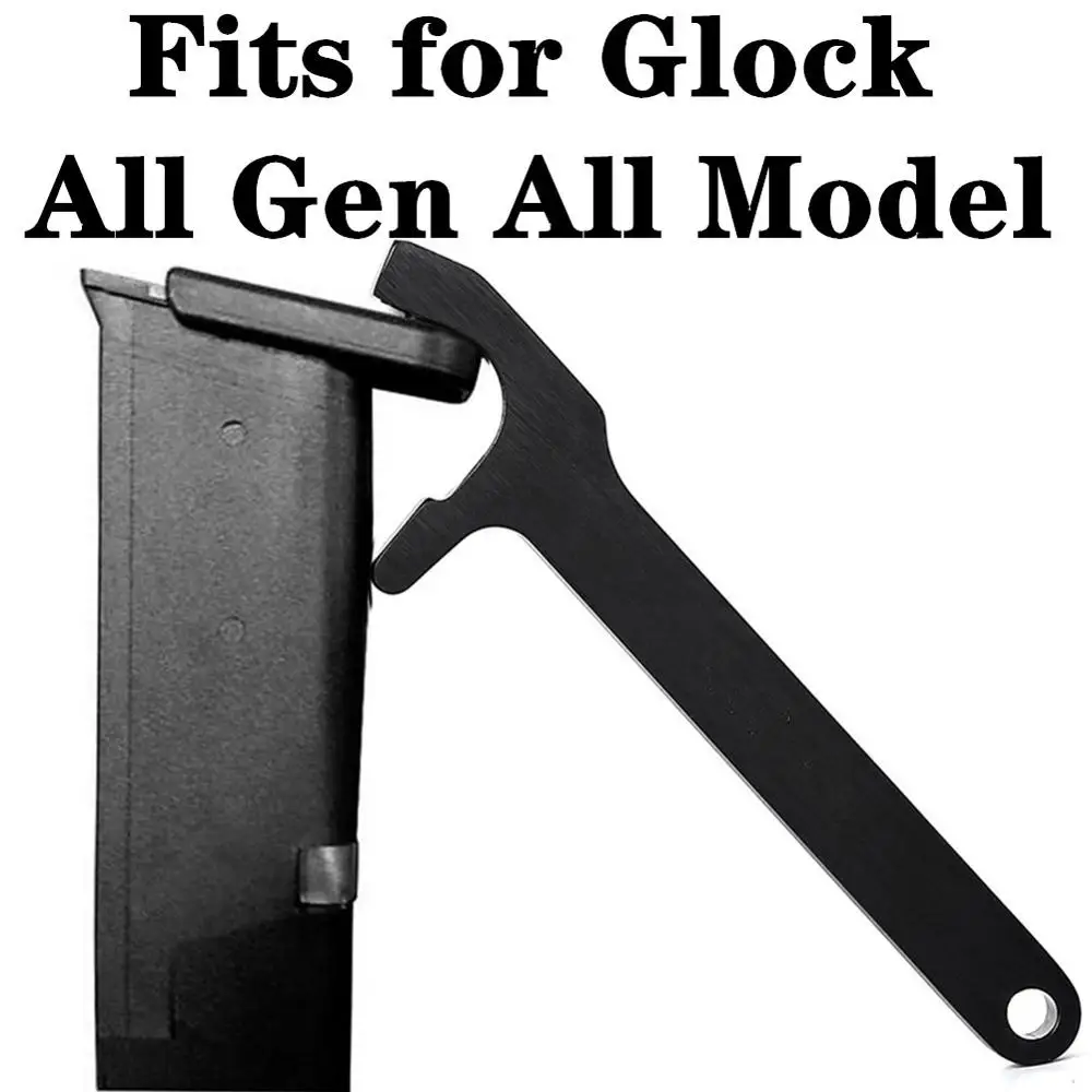 Magazin Demontage Werkzeug für Glock 17 19 20 25 26 43X 48 passt 9mm. 40. 45. 357 Einzigen Double Stack Mag Basis Platte Entfernung Grip-in Jagdwaffenzubehör aus Sport und Unterhaltung bei