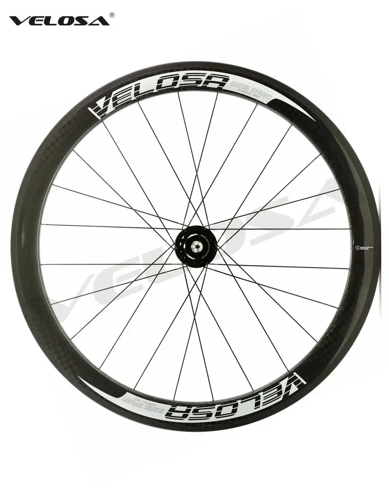 Velosa super sprint 50 дорожный велосипед Углеродные колеса 700C мм клинчерная/трубчатая