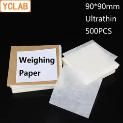 YCLAB 90*90 мм бумага для взвешивания площади ультратонких 500 шт./упак. лаборатория химии оборудования