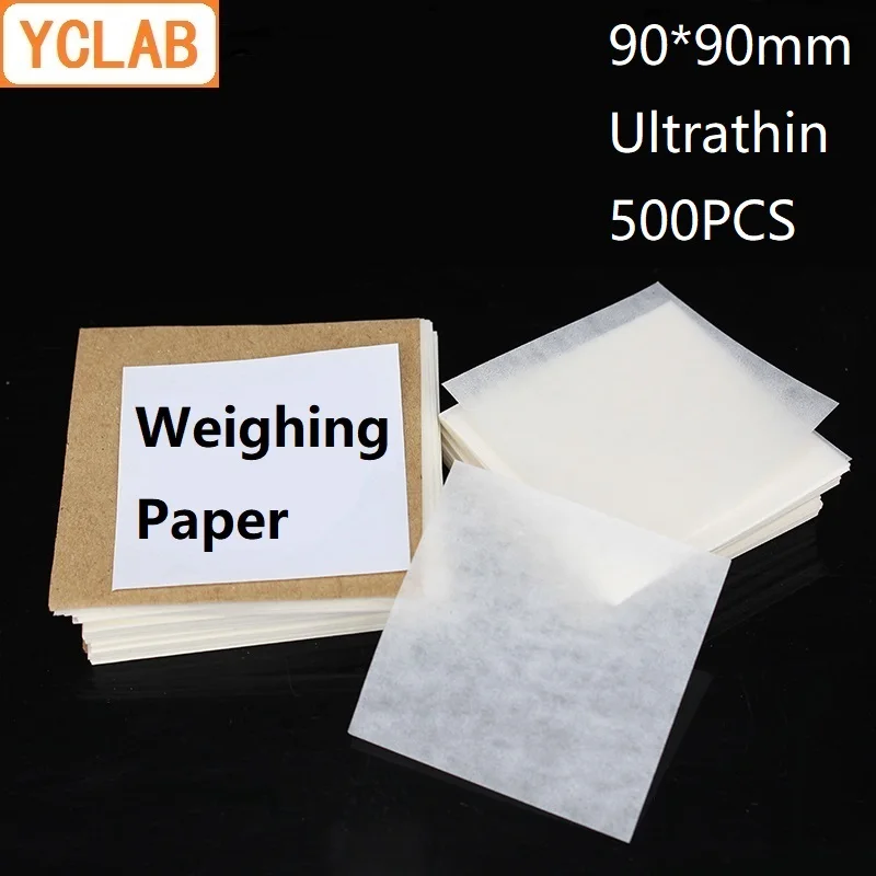 YCLAB 90*90 мм квадратная ультратонкая бумага для взвешивания 500 шт./упак.