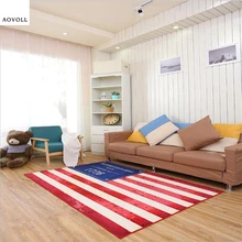 AOVOLL ковры для гостиной, креативный современный стиль флага, коврики для спальни, домашний ковер, коврик для двери, модный ковер, Рождественский ковер