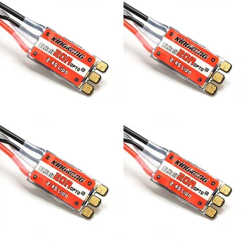 

4pcs/lot KINGKONG BLHeli (Without BEC) 12A 20A Brushless High Speed ESC With OneShot125 For QAV250 FPV Multicopter Wholesale
