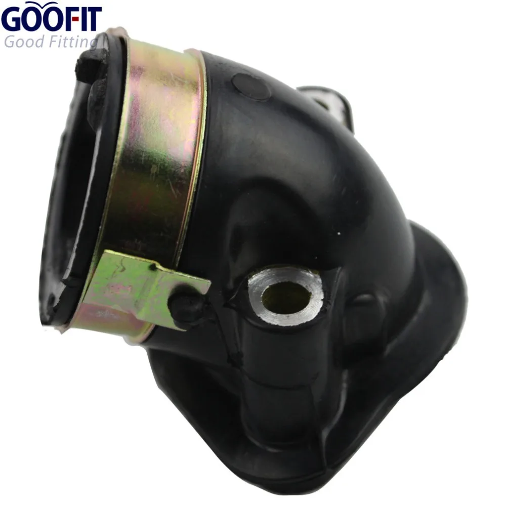 Труба впускного коллектора GOOFIT для GY6 125 куб. См 150 скутер багги P091 013|intake manifold pipe|gy6
