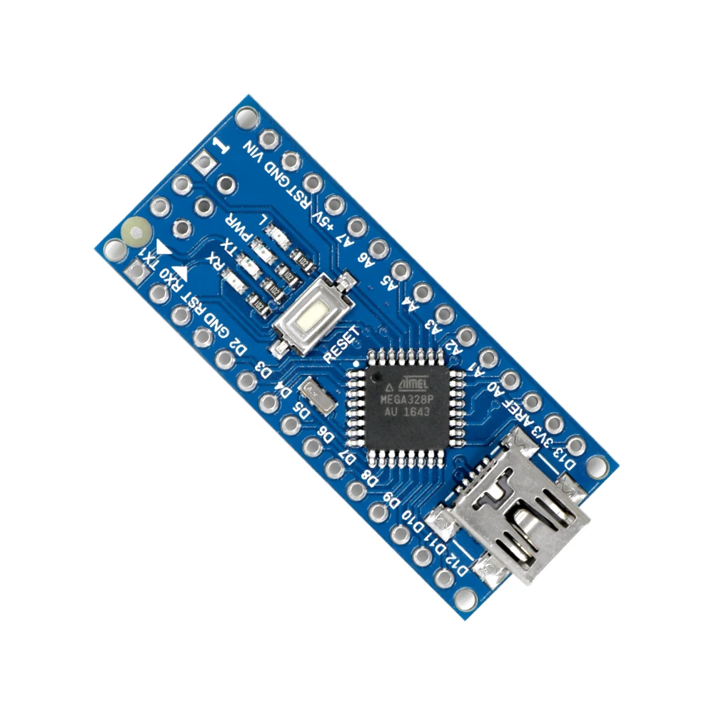 1 шт. мини USB Nano V3.0 ATmega328P CH340G 5 в 16 м плата микроконтроллера для arduino NANO 328P NANO 3,0 без USB