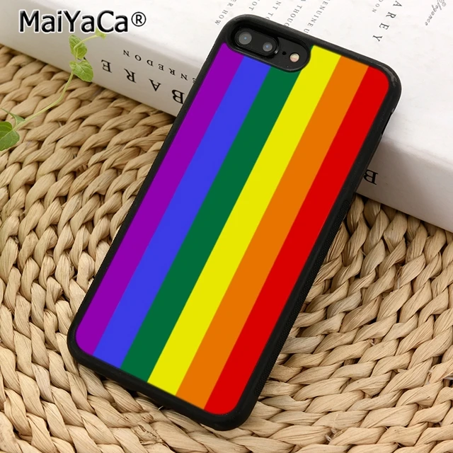 Чехол для телефона MaiYaCa Gay Lesbian Pride Flag LGBT iPhone 5 6 s 7 8 plus 11 pro X XR XS max Samsung S6 S7 S8 S9 S10 |