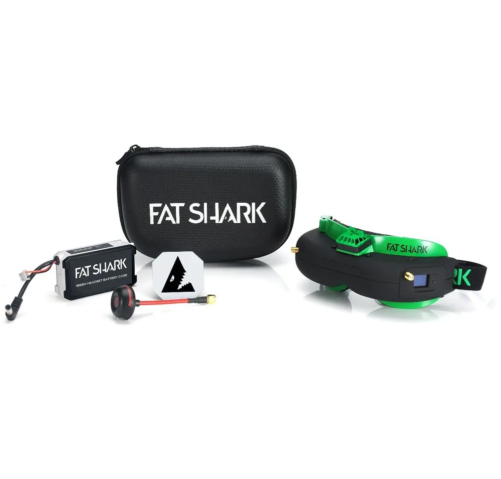 Fatshark Attitude V5 ATT5 FPV видео очки 640X400 OLED поддержка чересстрочного 3D для радиоуправляемого дрона многовинтовой модели запчасти