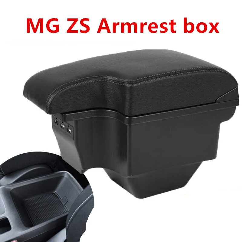 

for MG ZS armrest box central Store content box products interior Armrest Storage car-styling accessories part 2017-2019