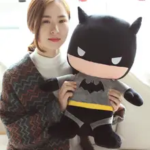 Cartoon font b Anime b font 50cm Superman Batman Funny Stuffed Soft Plush Giant Toy Nice
