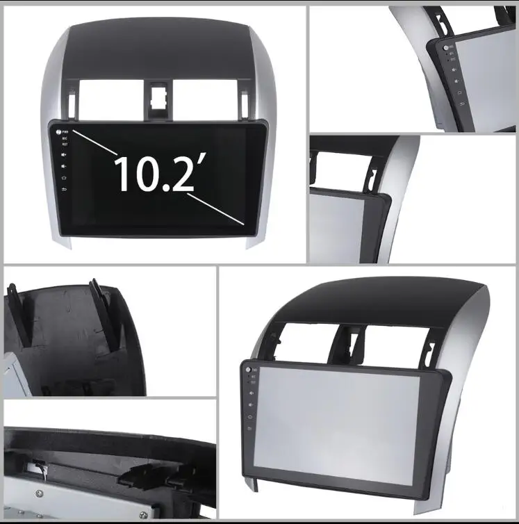 Clearance IPS 4GB Ram 8-Core 32GB 10.2inch Android 9.0 Car Dvd Gps For Toyota Corolla 2006 - 2011 Car Pc Multimedia Audio Radio Aux in 7