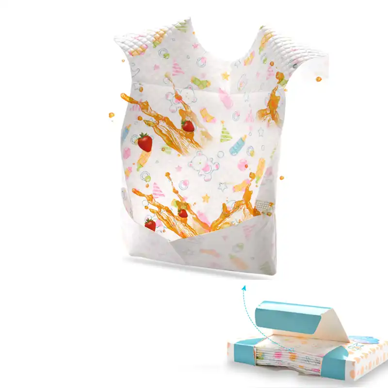 Bavoirs Jetables Impermeables Pour Bebe Bavoir Pour Nouveau Ne A Usage Unique Ajustable Serviette De Salive Tissu De Rots Objets Intelligents Pour L Exterieur Aliexpress
