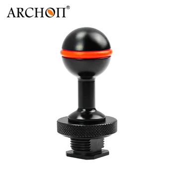 

Archon Z18 mount cold shoe hot holder diving flashlight cold shoe ball adapter Bracket Professional Camera photography arm