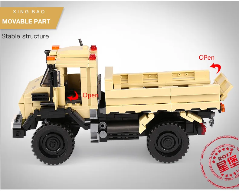 XINGBAO 03026 техника Супер Грузовик набор строительный блок кирпичная игрушка для детей Образование грузовик модель подарок