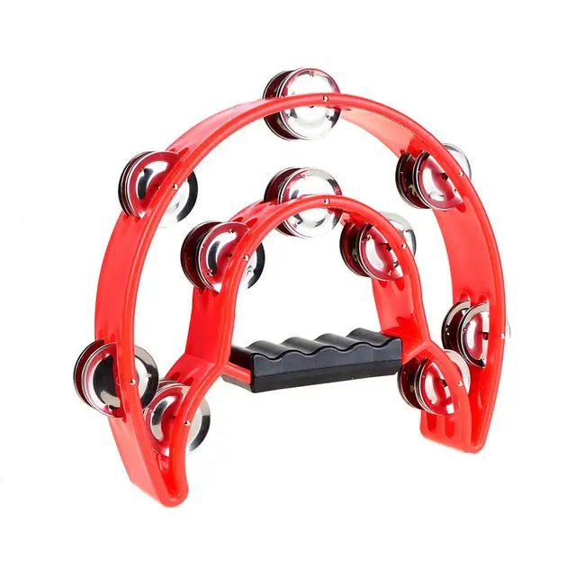 Buy Double Row Metal Jingles Hand Held Percussion