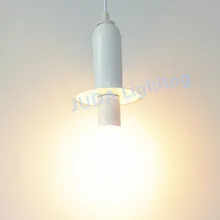 Современный подвесной светильник, железный потолочный розовый навес с цоколем E27, патрон лампы, основание лампы с кабелем, провод, шнур, набор, светодиодный внутренний светильник s