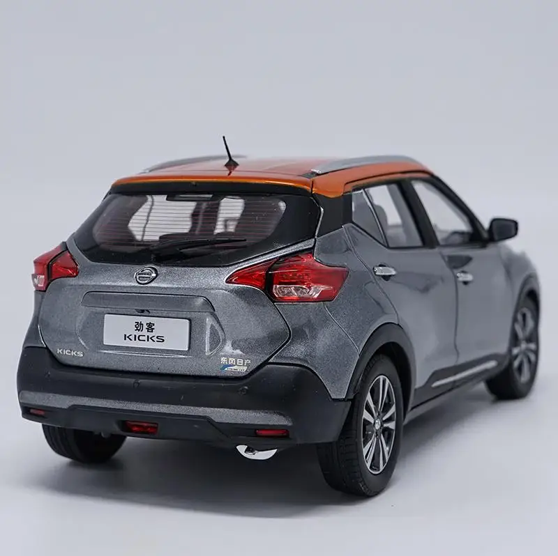 Высокая имитация NISSAN KICKS 2017 модель коллекции 1:18 передовая автомобиля из сплава