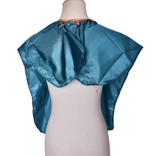 Tablier pliable pour Salon de coiffure professionnel, 1 pièce, en tissu, Cape pour adultes et enfants