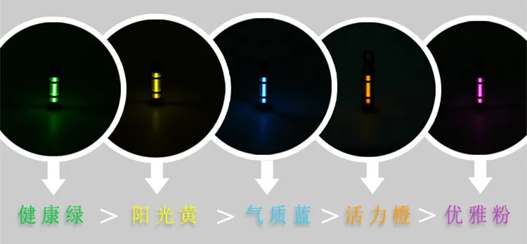 Автоматический светильник 25 лет титана Тритий брелок кольцо флуоресцентная трубка спасательный аварийный светильник s