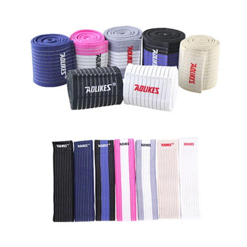 

Sports Men Women WristBand Support Strap Wraps Hand Sprain Bandage Training Fitness Gym Weightlifting Bracer Wrist Protector