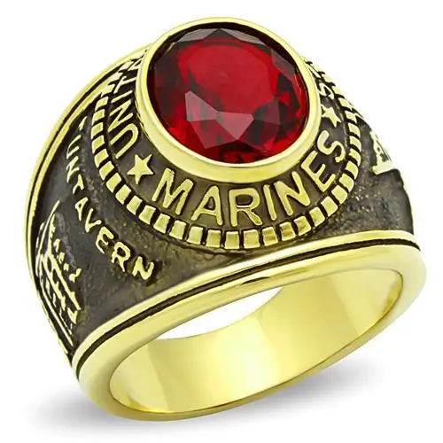 

New Red stone men Rings Stainless steel Ring United States style fashion jewelry full size #8, #9 ,#10, #11, #12, #13, #14