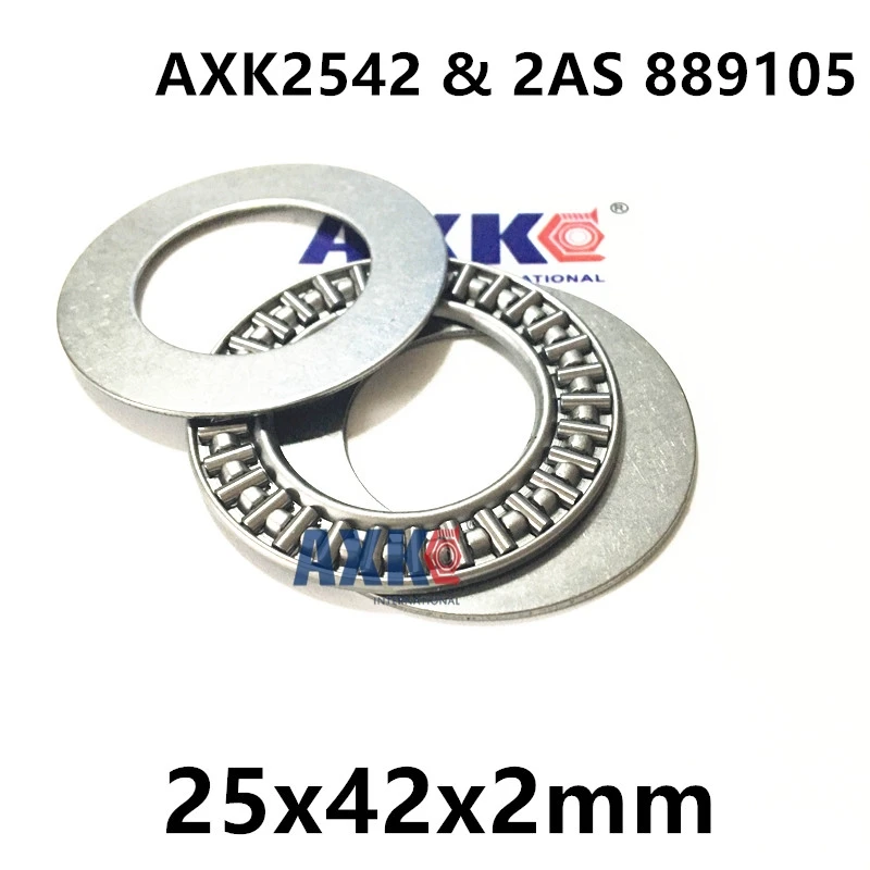 5Pcs AXK2542 & 2AS 889105 Thrust Needle Roller Bearing & Washers ...