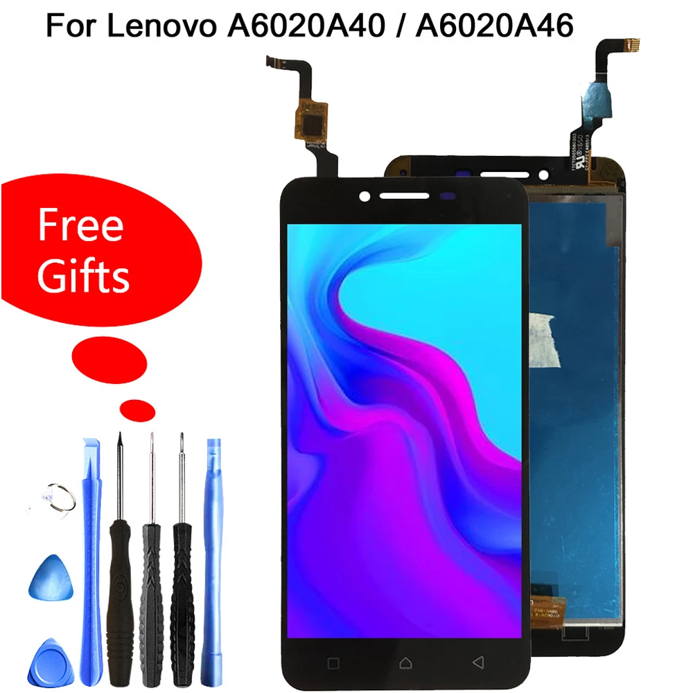 

Quality Lcd For Lenovo K5 Plus A6020A46 LCD Display Touch Screen Digitizer For Lenovo Vibe K5 A6020A40 A6020 A40 A46 Lcd
