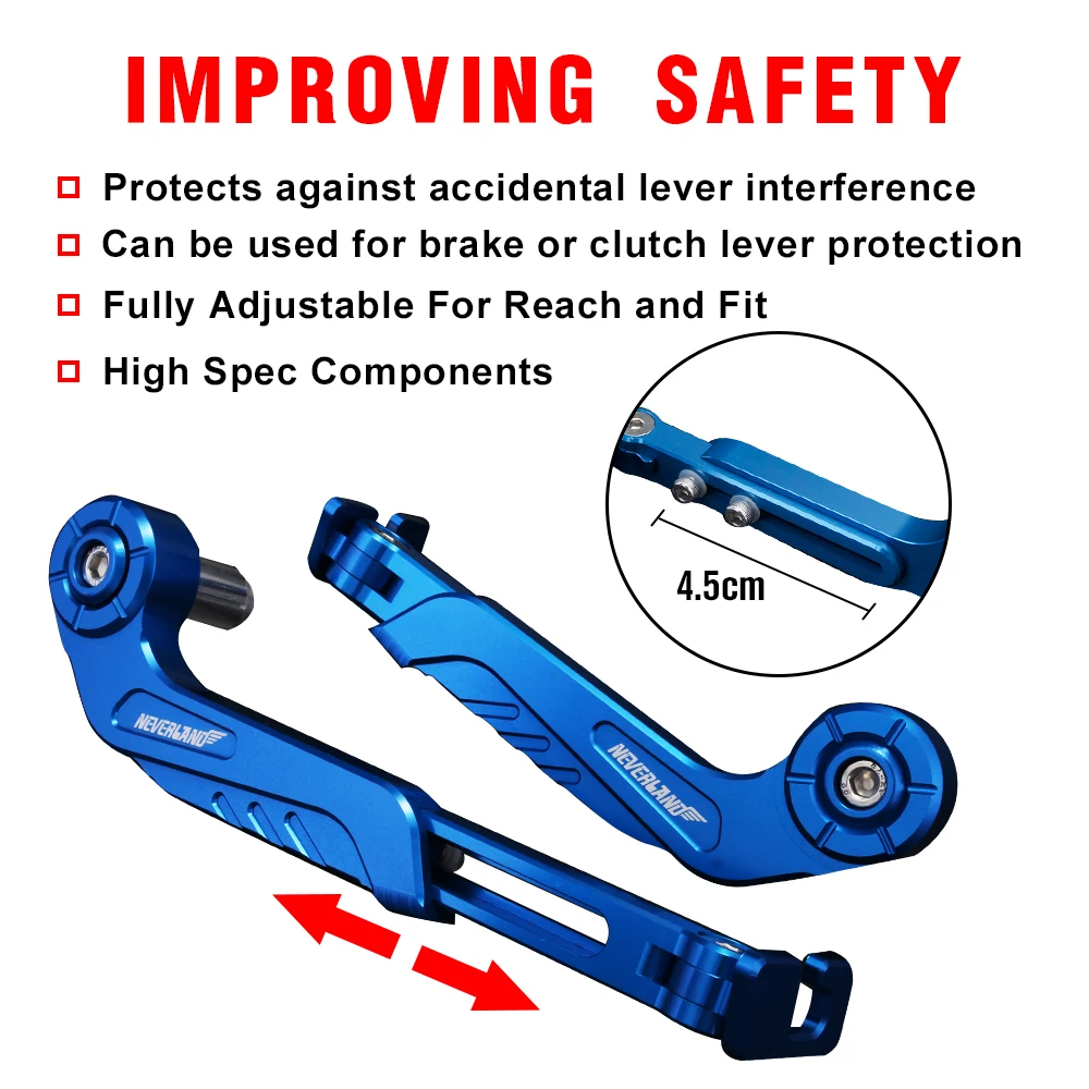 7/" мотоциклетные Регулируемые сцепные рычаги, защита, зеркало заднего вида для Kawasak Suzuki Yamaha D25