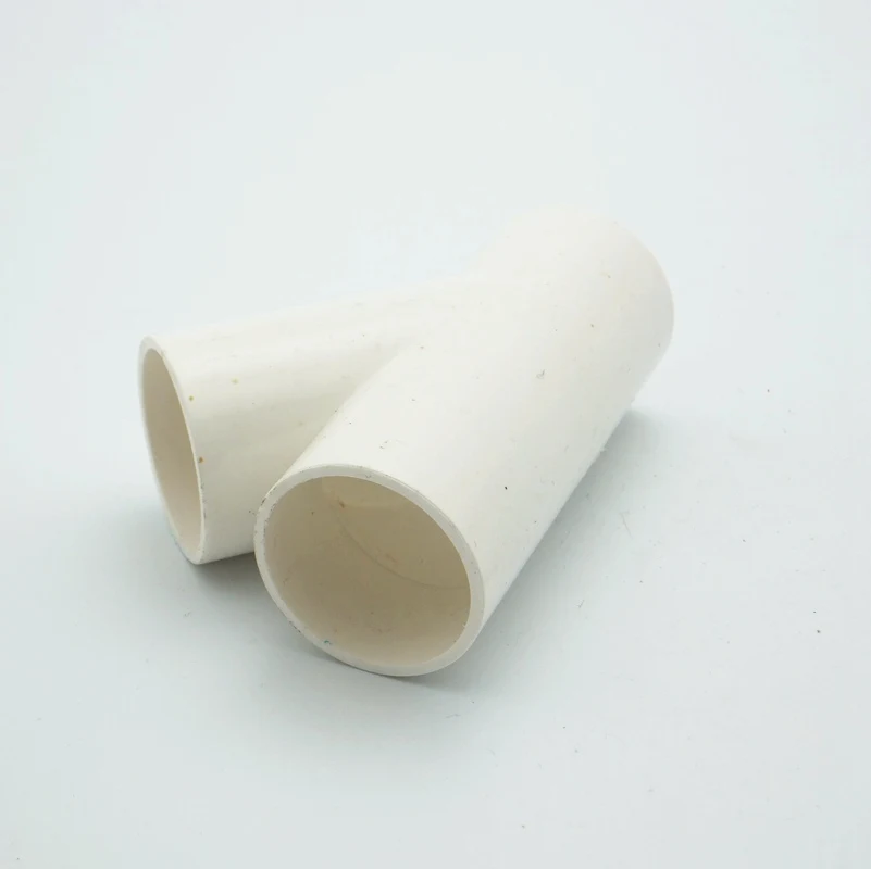 

20mm ID Equal Tee PVC Tube Joint Pipe Fitting Adapter Water Connector For Garden Irrigation System