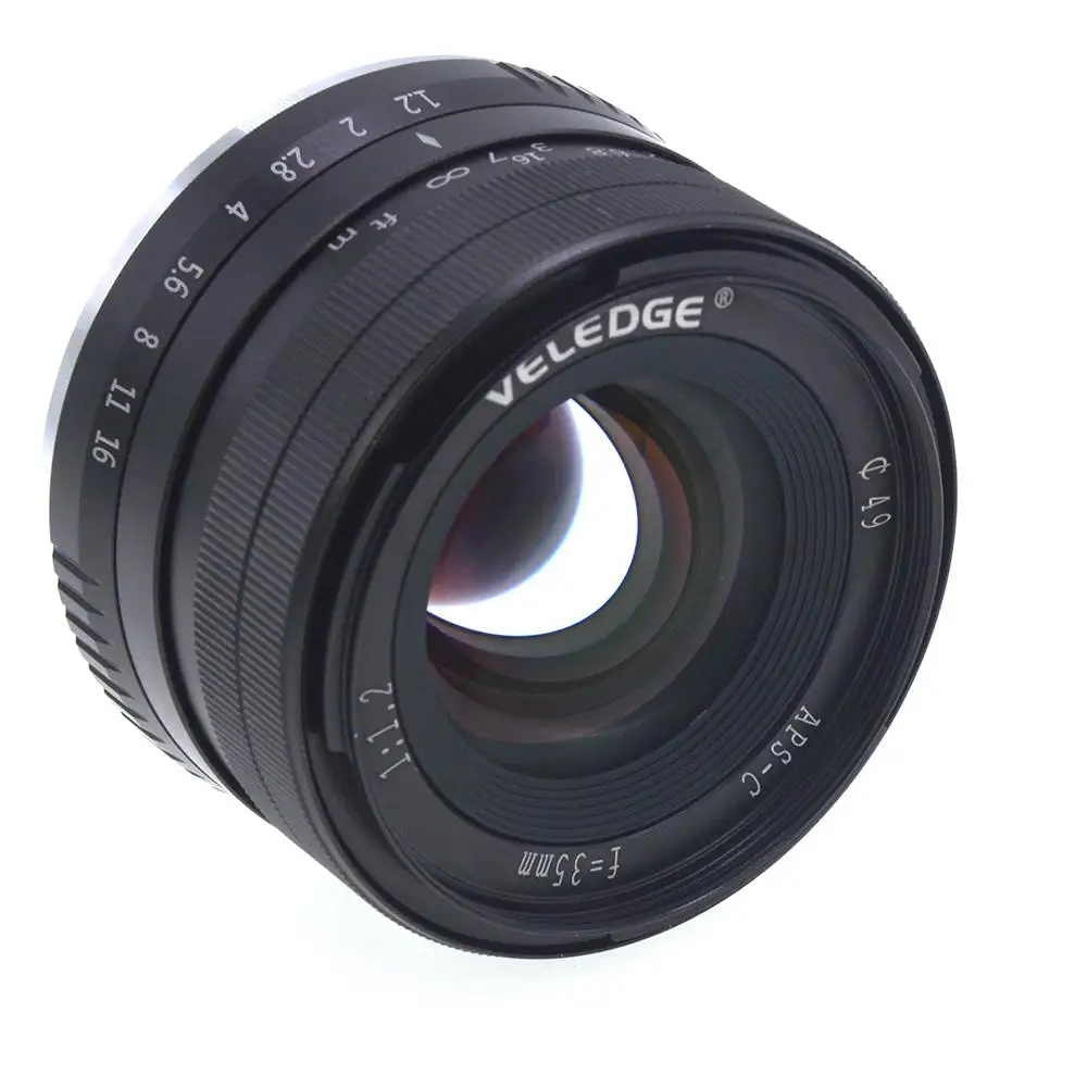 Объектив с большой диафрагмой Prime APS-C для Sony E Mount беззеркальных камер A7III A9 NEX 3 3N 5 5T