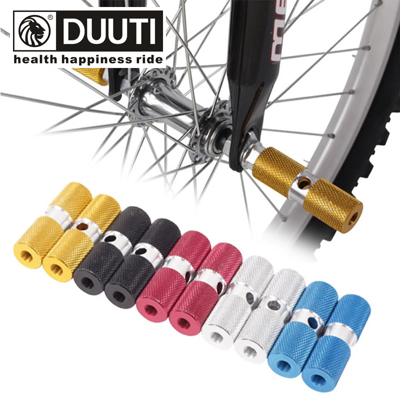 hybride Sociale wetenschappen balkon Duuti Fiets Pedaal Aluminium Bmx Fixed Gear Mtb Racefiets Fiets Achteras  Pedaal Antislip Stunt Voet peg Fiets Onderdelen|bicycle pedal|pedal  aluminumbicycle pedals aluminium - AliExpress