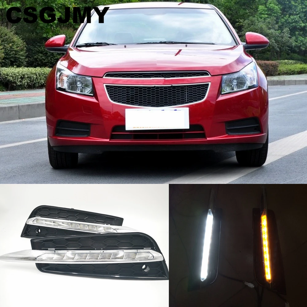 

Car flashing for chevrolet cruze 2009 2010 2011 2012 2013 2014 DRL Driving Daytime Running Light fog lamp Relay 12V Daylight