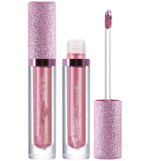 Diamond Metallic Lip Gloss Glitter Metallic Liquid Lipstick Glitter