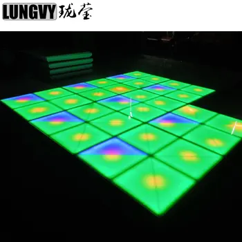 

For Disco Bar, Dance Hall IP65 27CH DMX512 LED Dance Floor With Colorful Change
