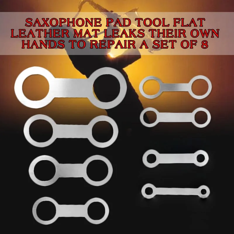 

8Pcs Woodwind Saxophone Repair Tool Replacing Pads Iron Musical Instruments Parts Hand Tool Sets 2019 New
