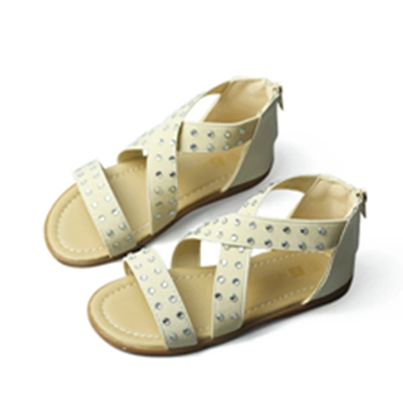 leopard elastic sandals