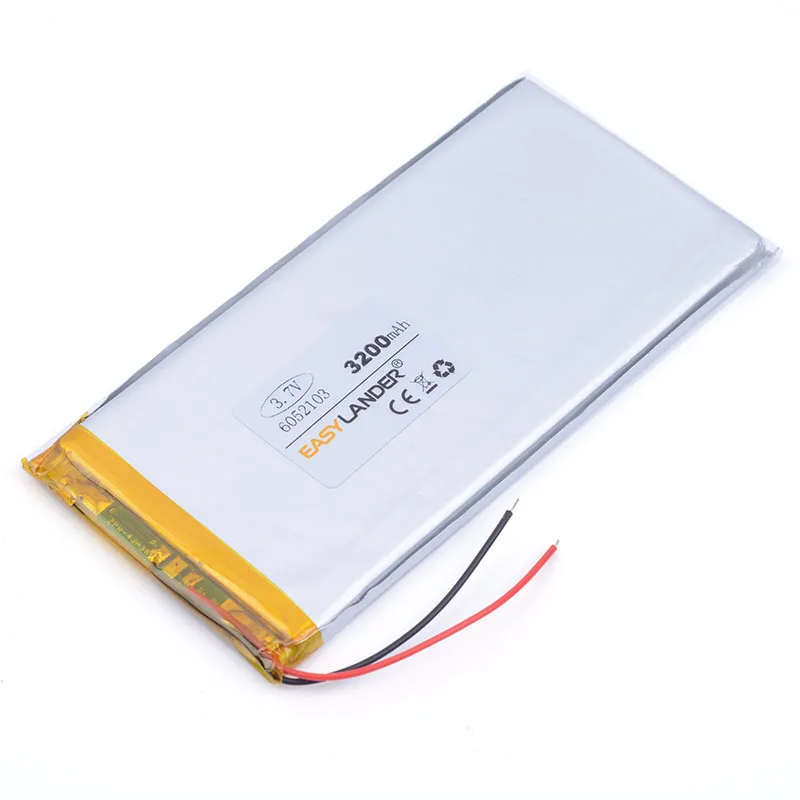 6052103 3 7 V 3200mAh литиевая полимерная аккумуляторная батарея для планшетных ПК сделай