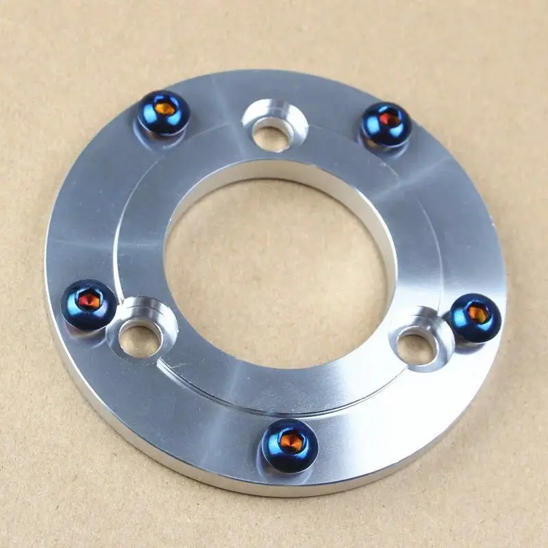 Entretoise (Spacer) Pour Disque De Frein VTT 6 Trous - Alliage Aluminium 6061 - Épaisseur 2mm à 6mm - Avec Vis