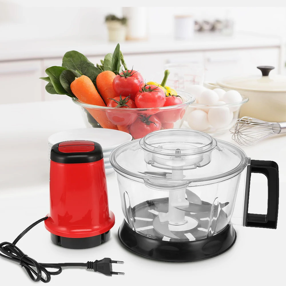 

Automatic Electric Meat Grinder for Kitchen Multi-function Food Processor Household Spice Fish Meat Chopper 3L