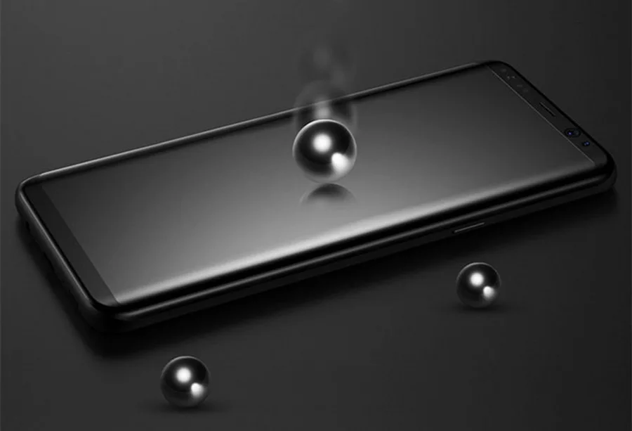 100 шт. закаленное Стекло пленка для Galaxy Note 8 9 S9 S8 плюс S7 край 9D полный изогнутая Защитная пленка для экрана для samsung A6 A8 плюс