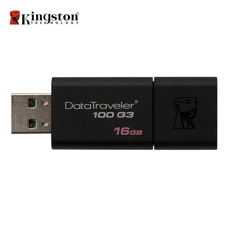 Kingston Data Traveler DT100G3 128GB USB3.0 Flash Drive 64GB 32GB Pendrive 16GB Mini USB Memory Stick Flashdisk U Disk 100MB/s