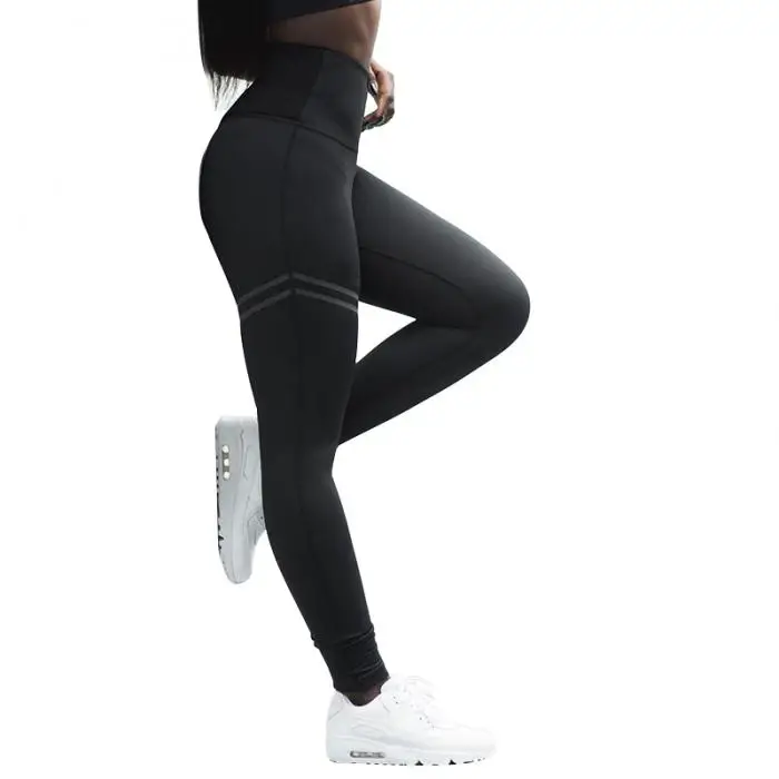 Тонкие леггинсы для фитнеса, женские Компрессионные Леггинсы с эффектом пуш-ап, одежда для тренировок, с принтом, лоскутные брюки, LXX9