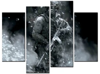 

4 pieces / sets of sniper wall art for the wall decoration home decoration pictures Painting in canvas XJDC12-60